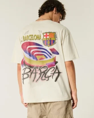 maglietta con grafica fc barcelona 1 1 330x413 - Maglietta con grafica FC Barcelona
